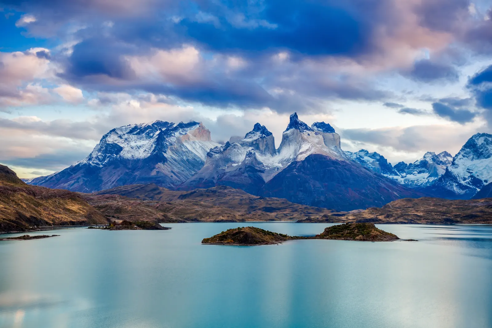 Atardecer en el Parque Nacional Torres del Paine