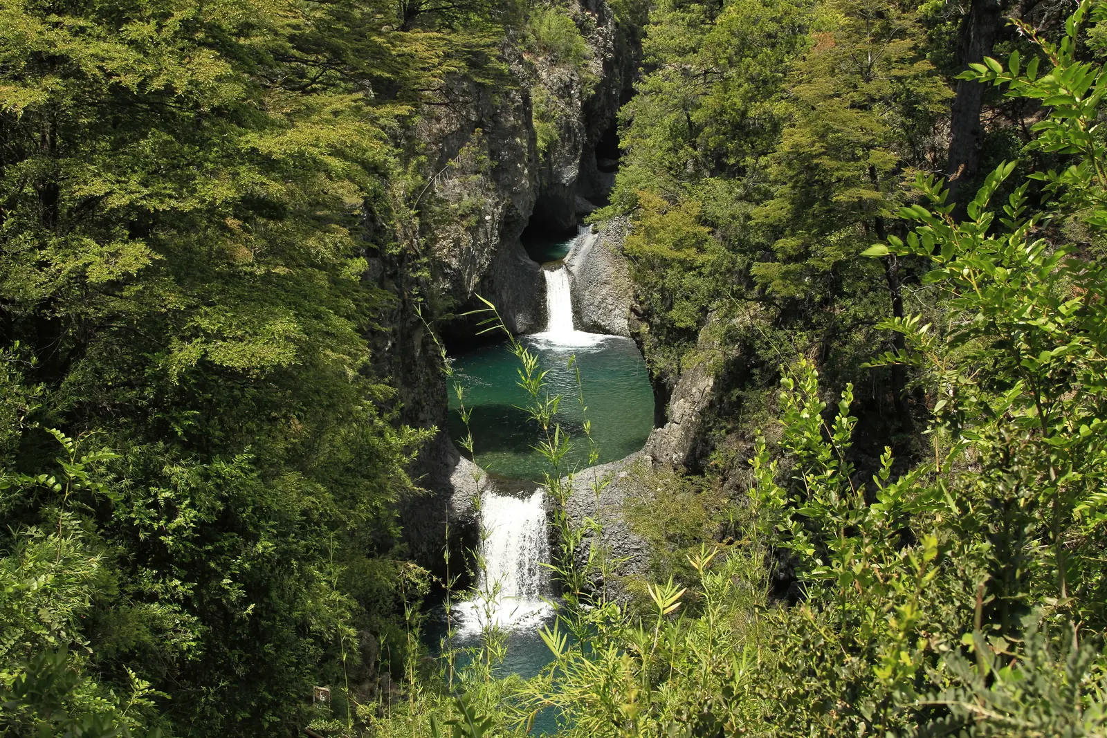 Parque Nacional Radal Siete Tazas, región del Maule