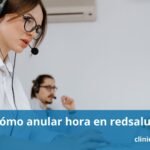 ¿Cómo anular hora en redsalud